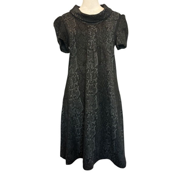 Calvin Klein Dresses & Skirts - Calvin Klein Dress Size 6 Short Sleeve Sweater Cowl Neck Stretch